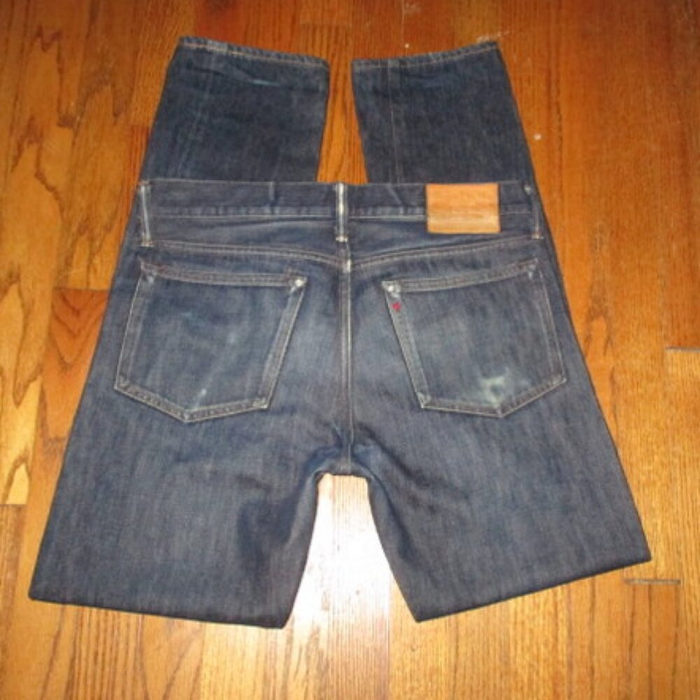 BURGUS PLUS & CO Lot 840 Selvedge B-Fly Jeans Sz 31